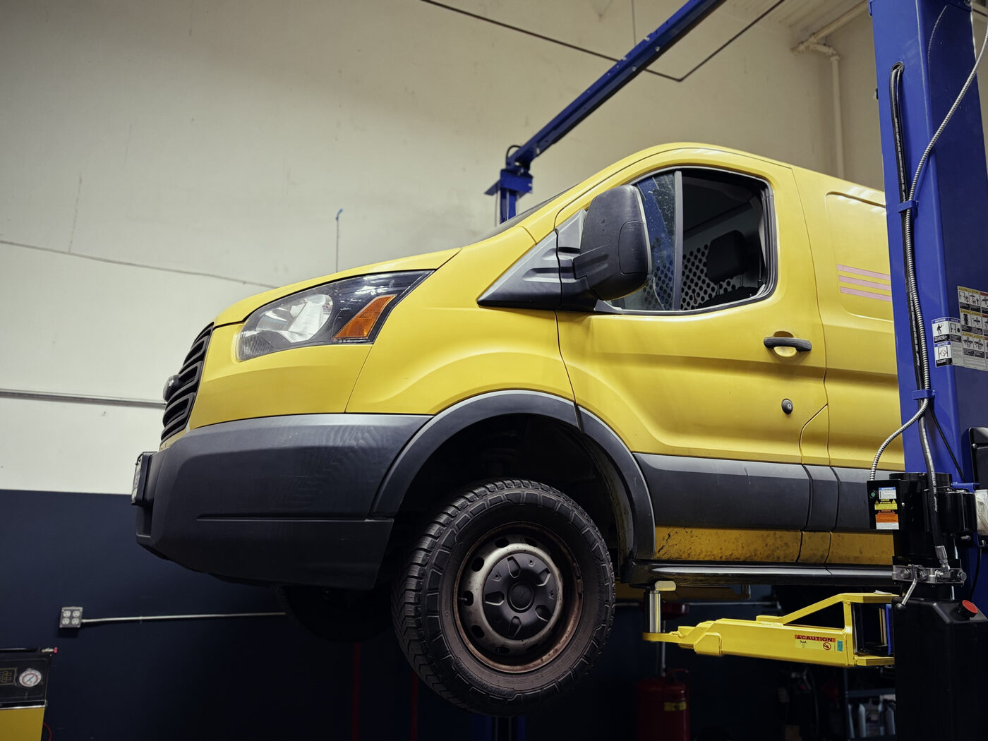 Fleet vehicle service at Aktiv Automotive